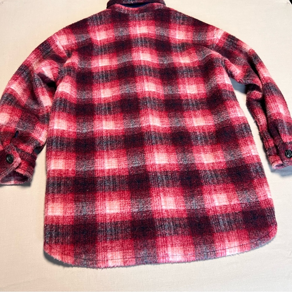 Sanctuary Town Jacket Woodland Plaid Women’s Small - Picture 16 of 16